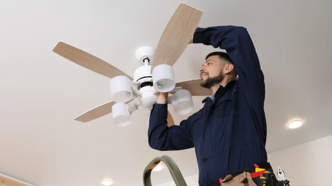 manitas para Instalación de Ventiladores de techo en Torrejón de Ardoz