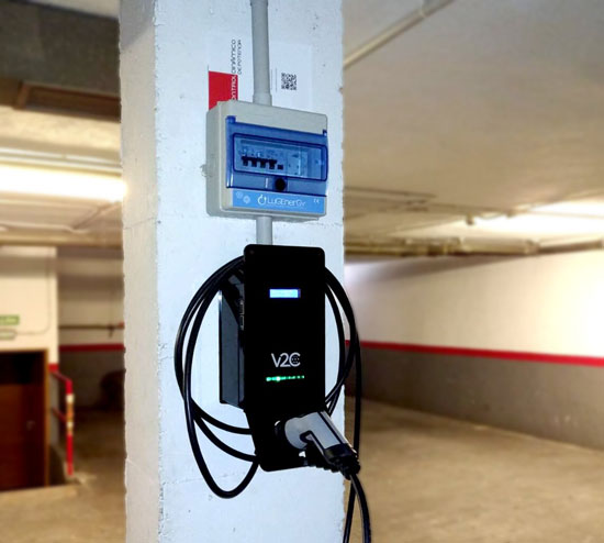electricista Instalación de Cargador de Coche Eléctrico en Rivas-Vaciamadrid