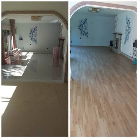 Instalación profesional de suelo laminado y tarima flotante en chalet o piso en San Sebastián de los Reyes Madrid