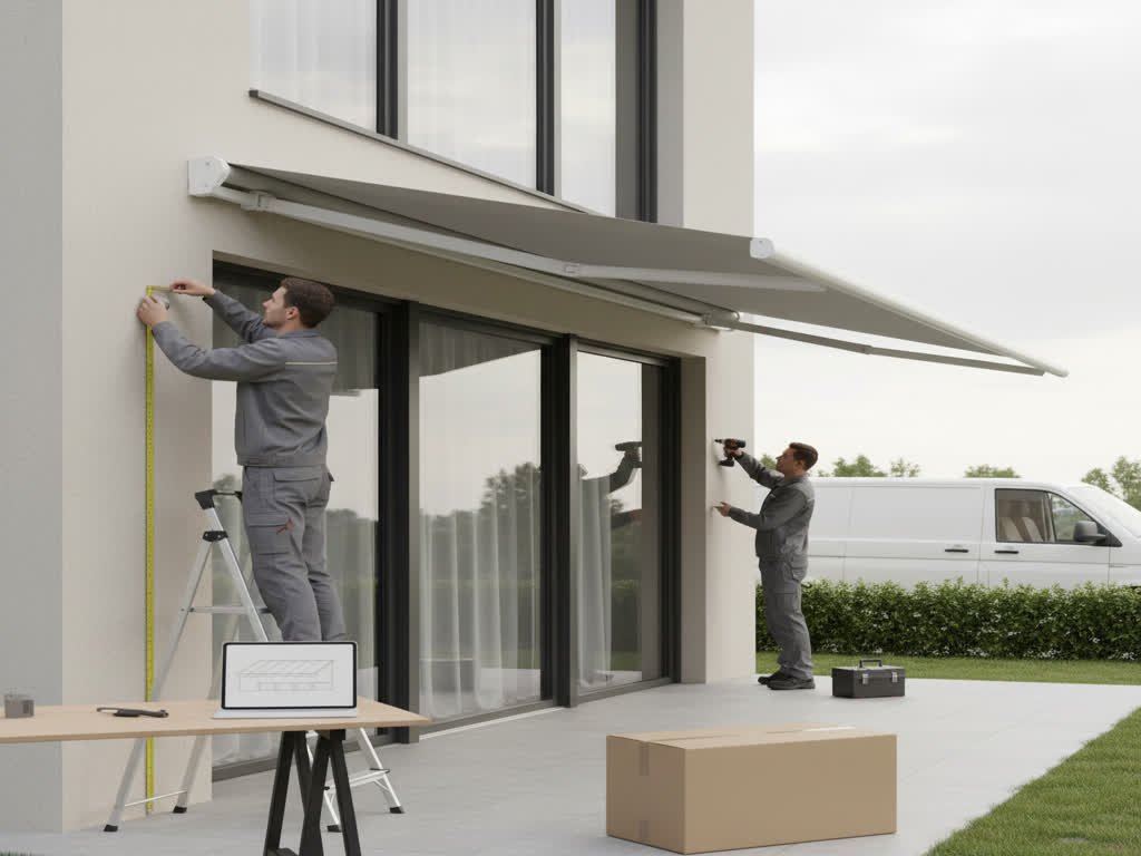 Instalación de pérgola bioclimática y toldo cofre motorizado en chalet unifamiliar en Tres Cantos Madrid