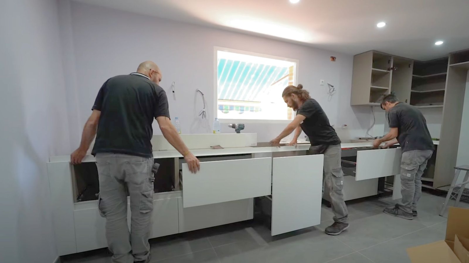 Montaje de cocina IKEA en piso de Soto del Henares, Torrejón de Ardoz